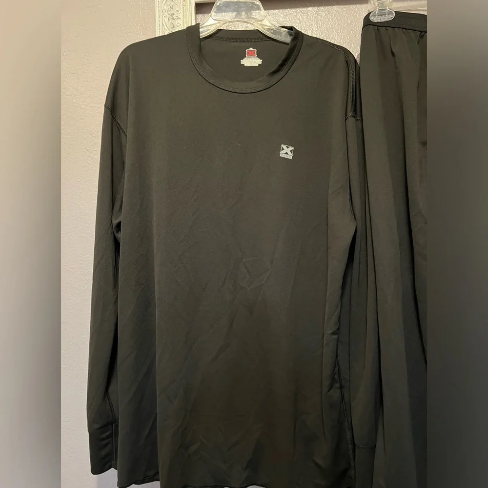 X Systems Base Layer Set in Dark Green Size XL - Picture 2 of 8